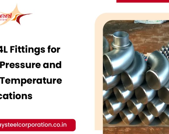 Stainless Steel 904L Fittings for High-Pressure and High-Temperature Applications