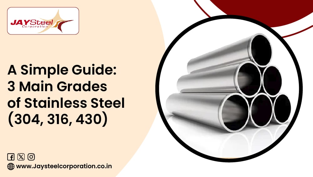 ﻿﻿﻿A Simple Guide: 3 Main Grades of Stainless Steel (304, 316, 430)
