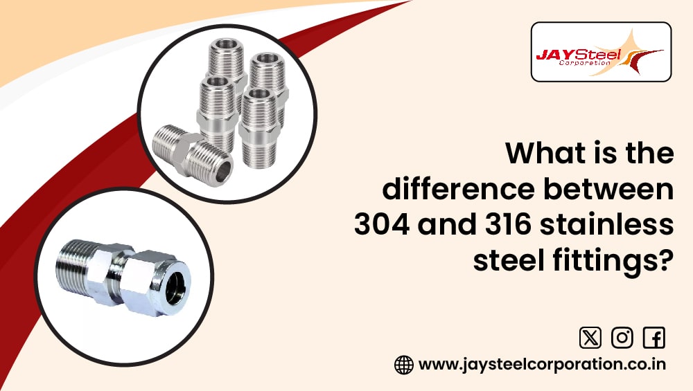What is the Difference Between 304 and 316 Stainless Steel Fittings?