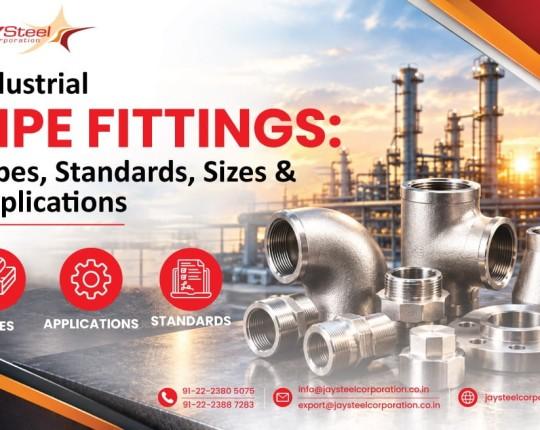 Industrial Pipe Fittings: Types, Standards, Sizes & Applications