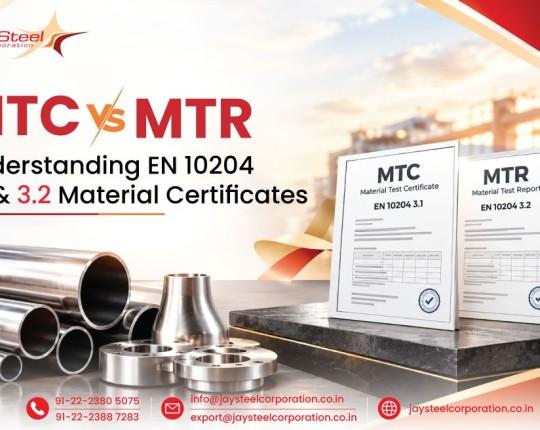 MTC vs. MTR: Understanding EN 10204 3.1 & 3.2 Material Certificates